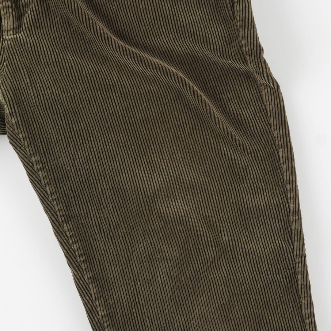 Ralph Lauren POLO by Ralph Lauren Corduroy Pants Men's W35 cotton Khaki type brown Vintage Second Hand