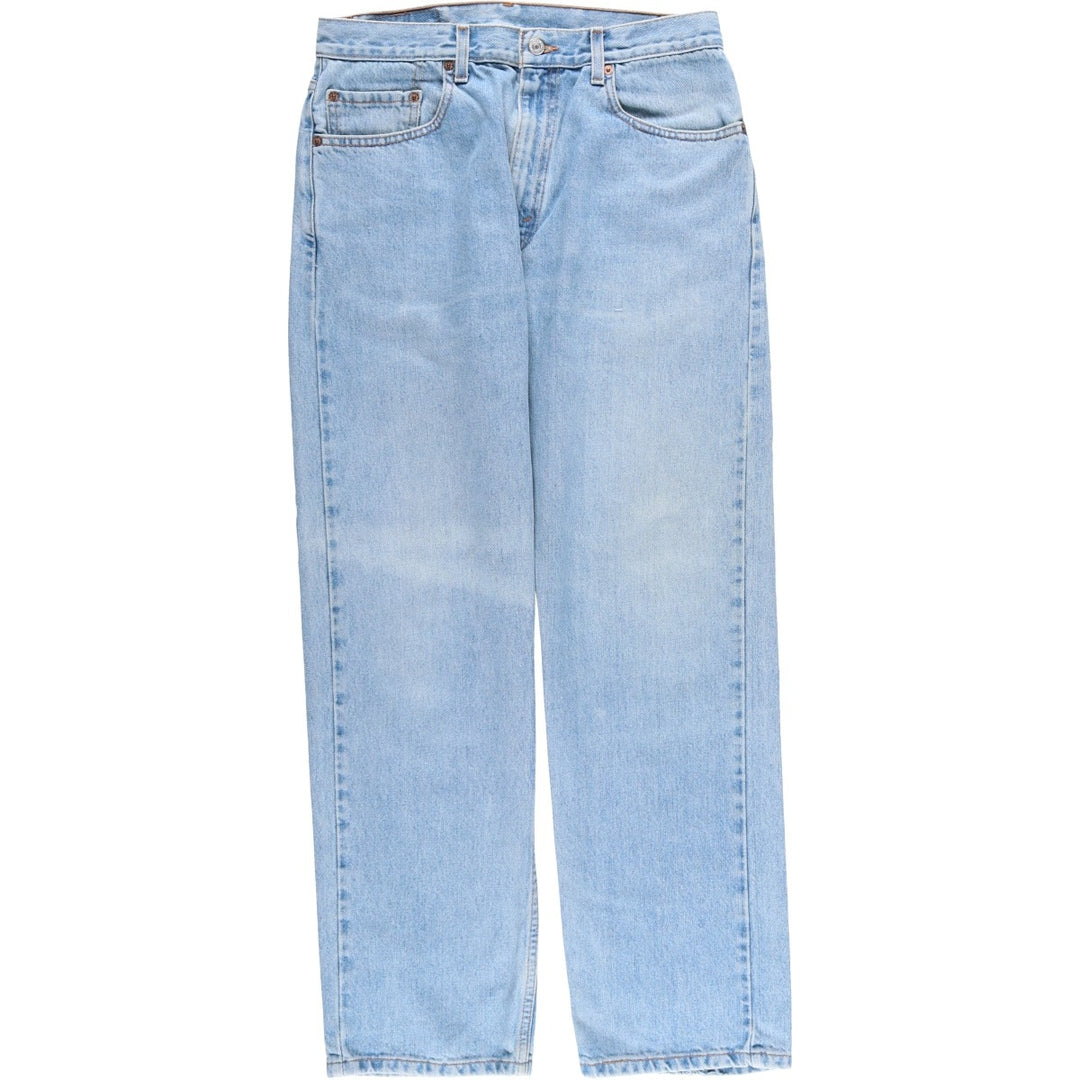 90'S Levi's 505-4834 Regular Fit Straight Leg Tapered Denim Pants, Men's, Size W32, Vintage cotton blue type Vintage Second Hand