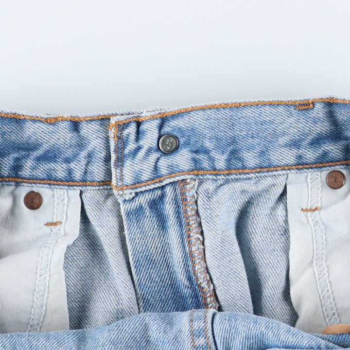 90'S Levi's 505-4834 Regular Fit Straight Leg Tapered Denim Pants, Men's, Size W32, Vintage cotton blue type Vintage Second Hand