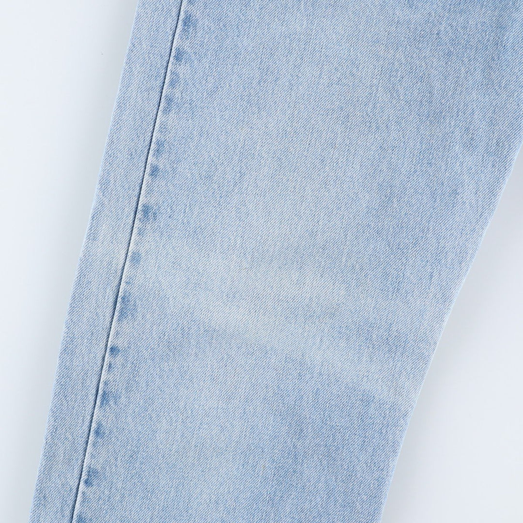 90'S Levi's 505-4834 Regular Fit Straight Leg Tapered Denim Pants, Men's, Size W32, Vintage cotton blue type Vintage Second Hand