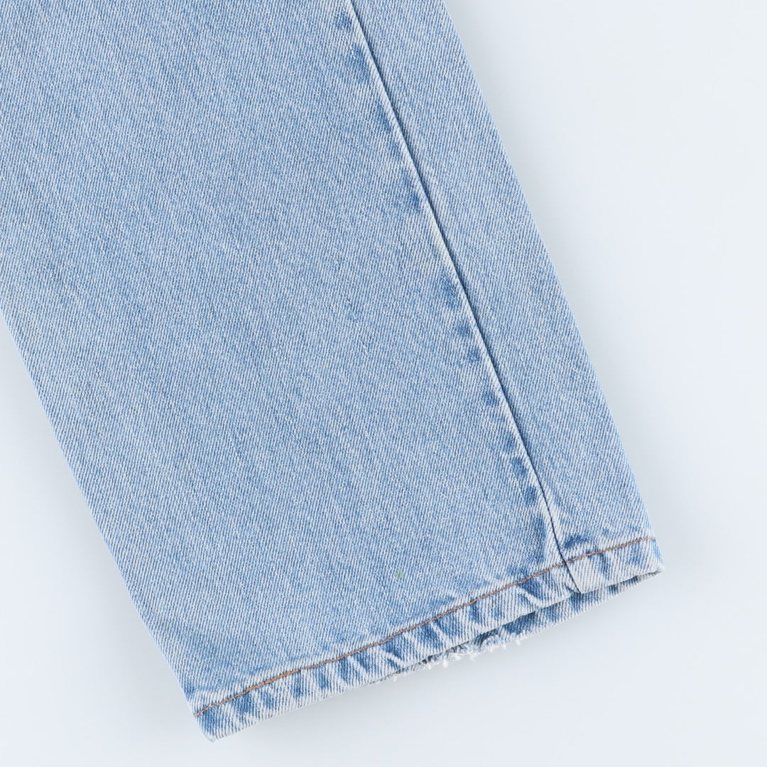 90'S Levi's 505-4834 Regular Fit Straight Leg Tapered Denim Pants, Men's, Size W32, Vintage cotton blue type Vintage Second Hand
