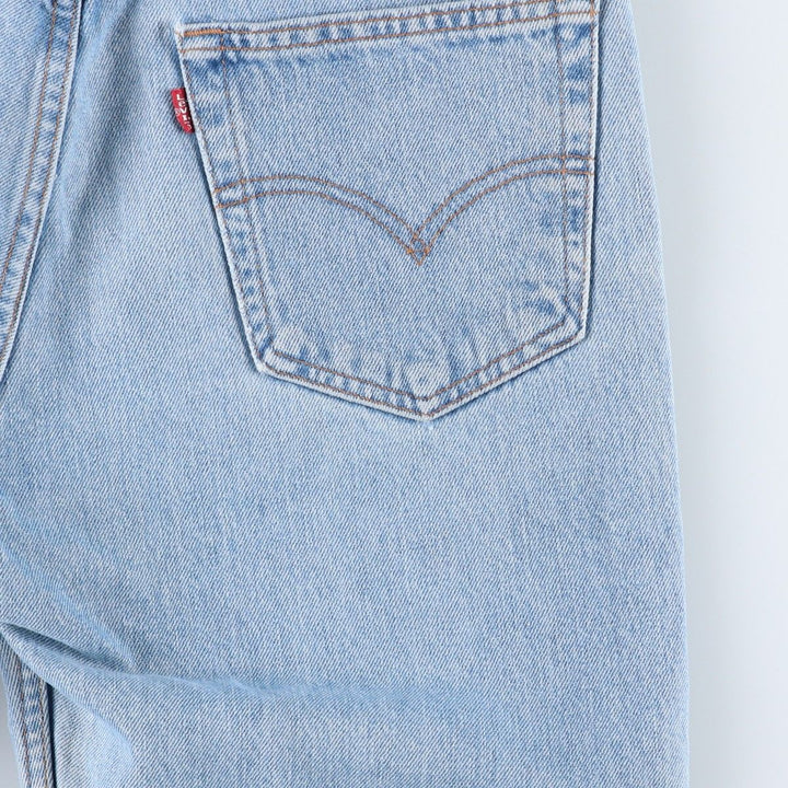 90'S Levi's 505-4834 Regular Fit Straight Leg Tapered Denim Pants, Men's, Size W32, Vintage cotton blue type Vintage Second Hand