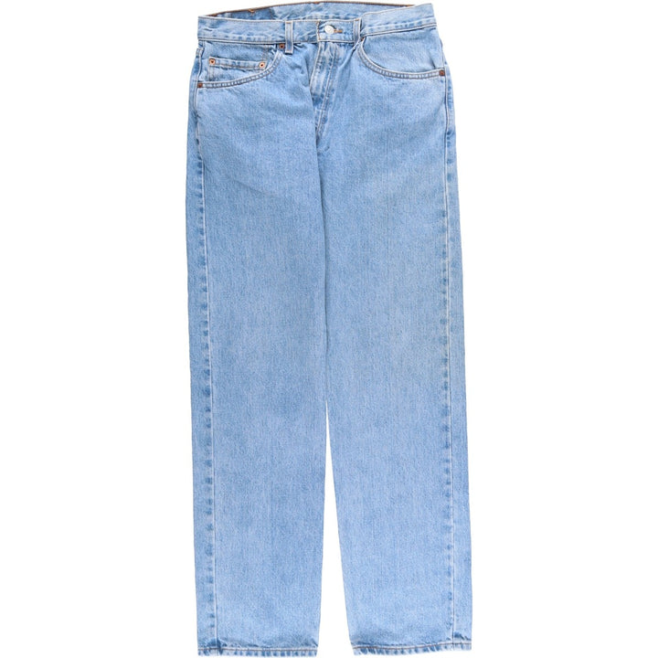 90'S Levi's 505-4834 Regular Fit Straight Leg Tapered Denim Pants, Men's, Size 33 (Vintage) cotton blue type Vintage Second Hand