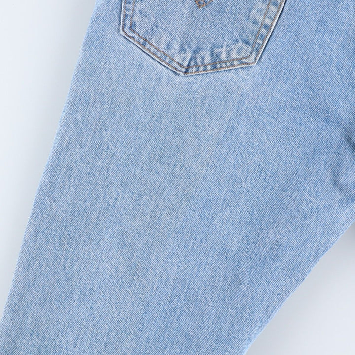 90'S Levi's 505-4834 Regular Fit Straight Leg Tapered Denim Pants, Men's, Size 33 (Vintage) cotton blue type Vintage Second Hand