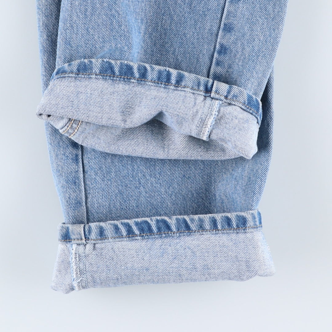 00'S Levi's 505 REGULAR FIT STRAIGHT LEG tapered denim pants for men, W30 equivalent cotton blue type Vintage Second Hand