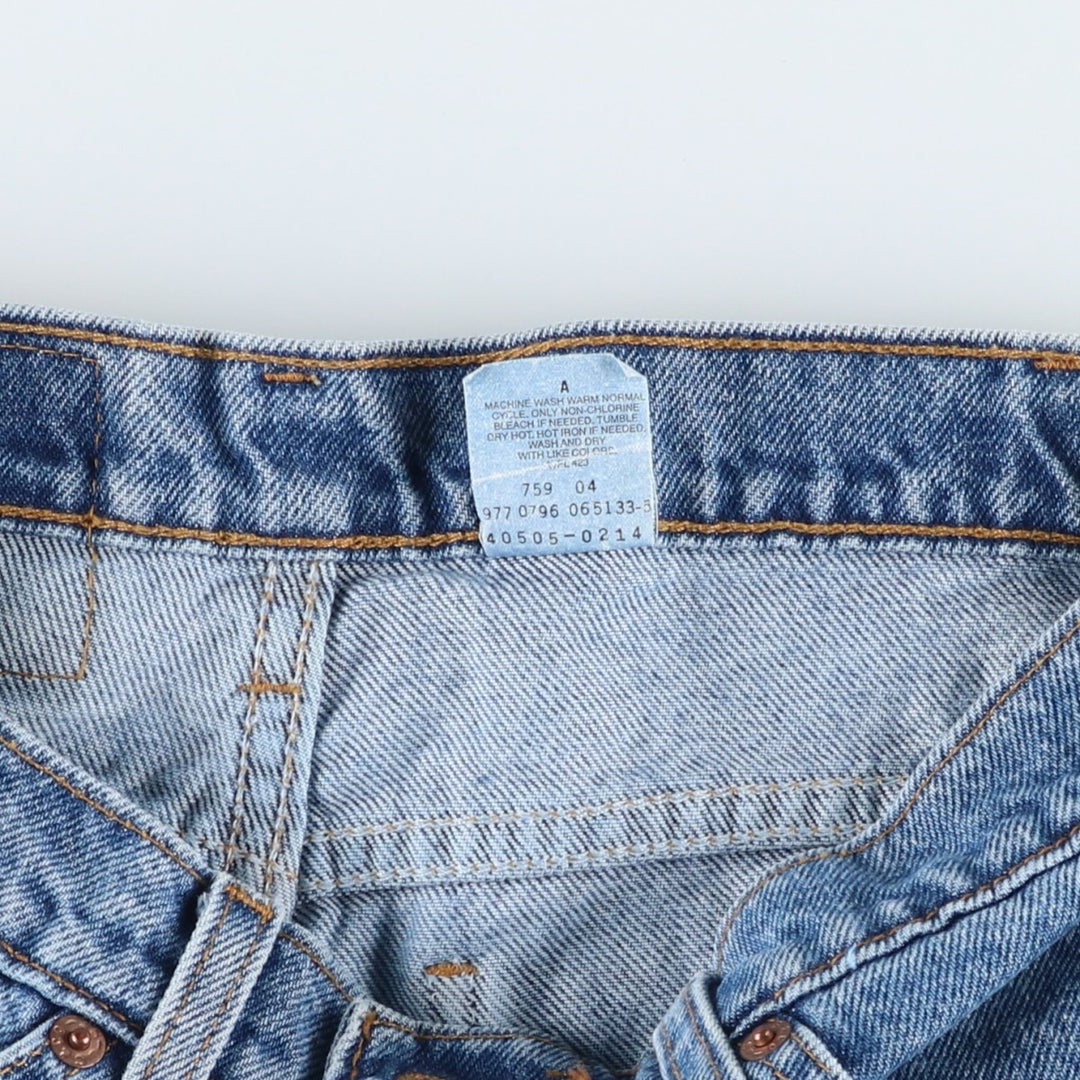 90'S Levi's 40505-0214 Orange Tab Tapered Denim Pants, Men's, Size W30, Vintage cotton blue type Vintage Second Hand