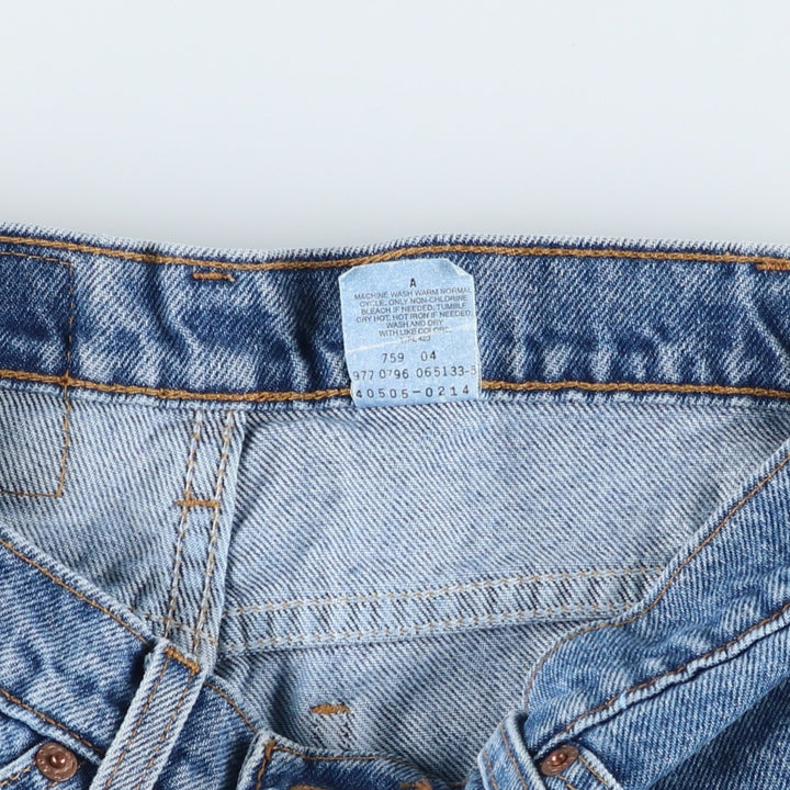90'S Levi's 40505-0214 Orange Tab Tapered Denim Pants, Men's, Size W30, Vintage cotton blue type Vintage Second Hand