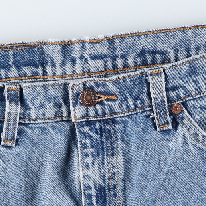 90'S Levi's 40505-0215 Orange Tab Tapered Denim Pants, Men's, Size 34 (Vintage) cotton blue type Vintage Second Hand