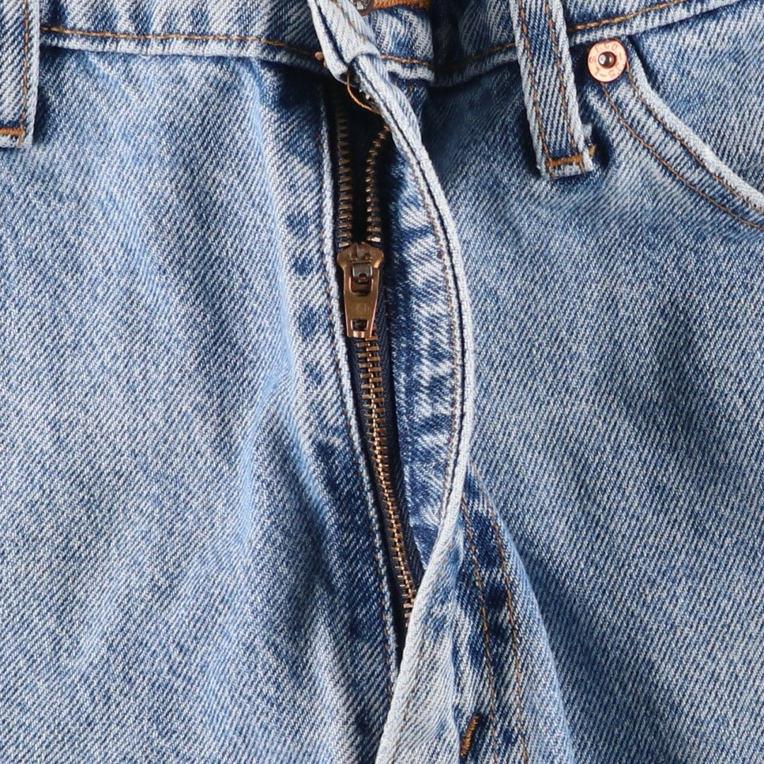 90'S Levi's 4505-0214 Regular Fit Straight Leg Tapered Denim Pants with Orange Tab, Men's Size 34 (Vintage) cotton blue type Vintage Second Hand
