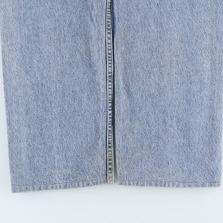90'S Levi's 4505-0214 Regular Fit Straight Leg Tapered Denim Pants with Orange Tab, Men's Size 34 (Vintage) cotton blue type Vintage Second Hand