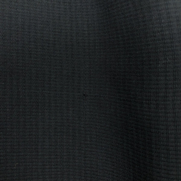 Perry Ellis PERRY ELLIS Short Sleeve Open Collar Silk Shirt Box Shirt Men's L Size silk black type Vintage Second Hand