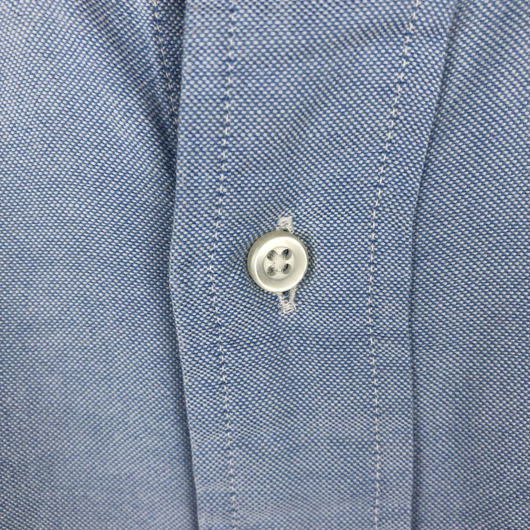 Vintage 1970s-1980'S Brooks Brothers BROOKSGATE long-sleeved button-down shirt, Made in USA, Men's size M cotton Blue type light blue Vintage Second Hand