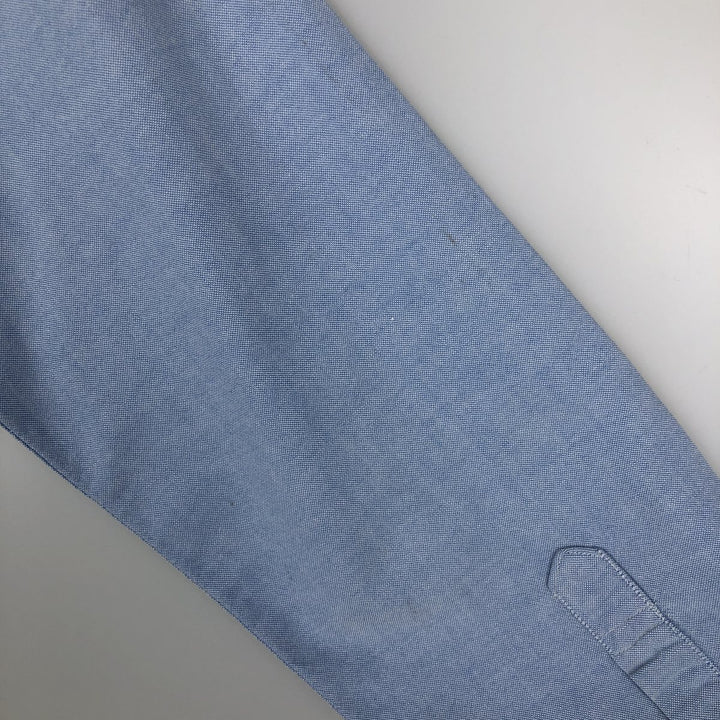 Vintage 1970s-1980'S Brooks Brothers BROOKSGATE long-sleeved button-down shirt, Made in USA, Men's size M cotton Blue type light blue Vintage Second Hand