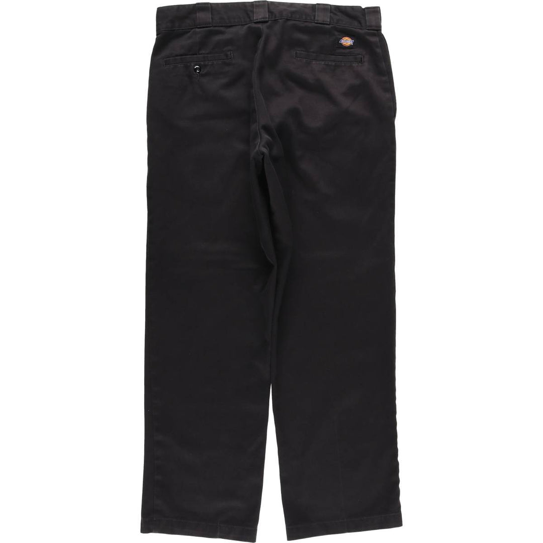 Dickies 874 Original Fit Work Pants, Men's, Size W35 polyester black type Vintage Second Hand