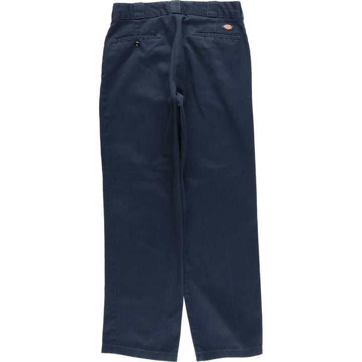 Dickies 874 Original Fit Work Pants, Men's, Size W34 polyester navy blue type Vintage Second Hand
