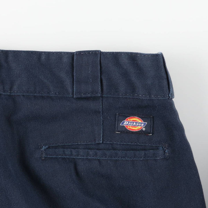 Dickies 874 Original Fit Work Pants, Men's, Size W34 polyester navy blue type Vintage Second Hand
