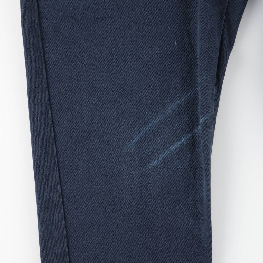 Dickies 874 Original Fit Work Pants, Men's, Size W34 polyester navy blue type Vintage Second Hand