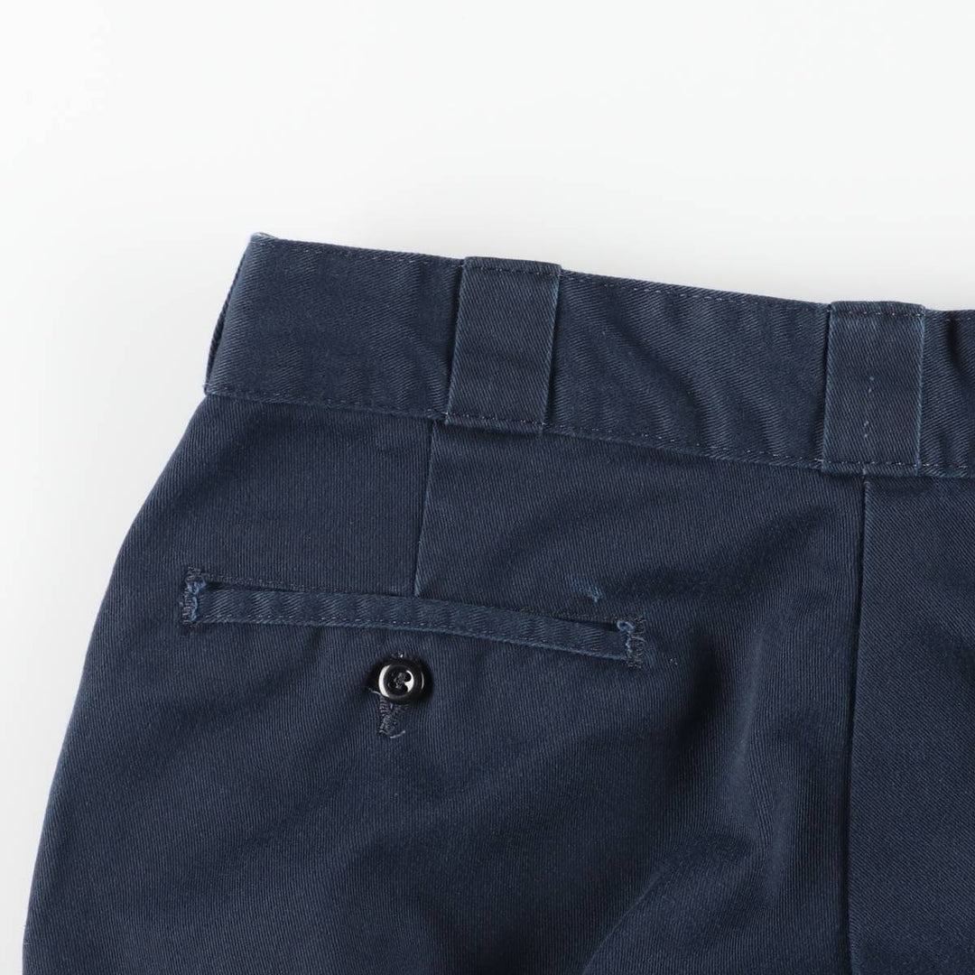 Dickies 874 Original Fit Work Pants, Men's, Size W34 polyester navy blue type Vintage Second Hand
