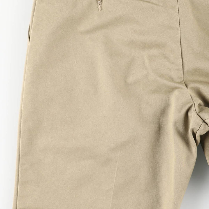 80s-90'S Sears ROEBUCKS Work Pants, Men's W34 (approx.), Vintage polyester Beige type Vintage Second Hand