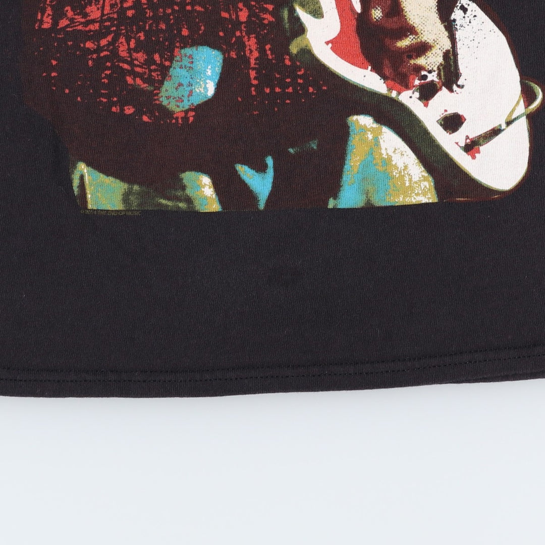 Delta Kurt Cobain Band T-Shirt (Men's Size M) cotton black type Vintage Second Hand