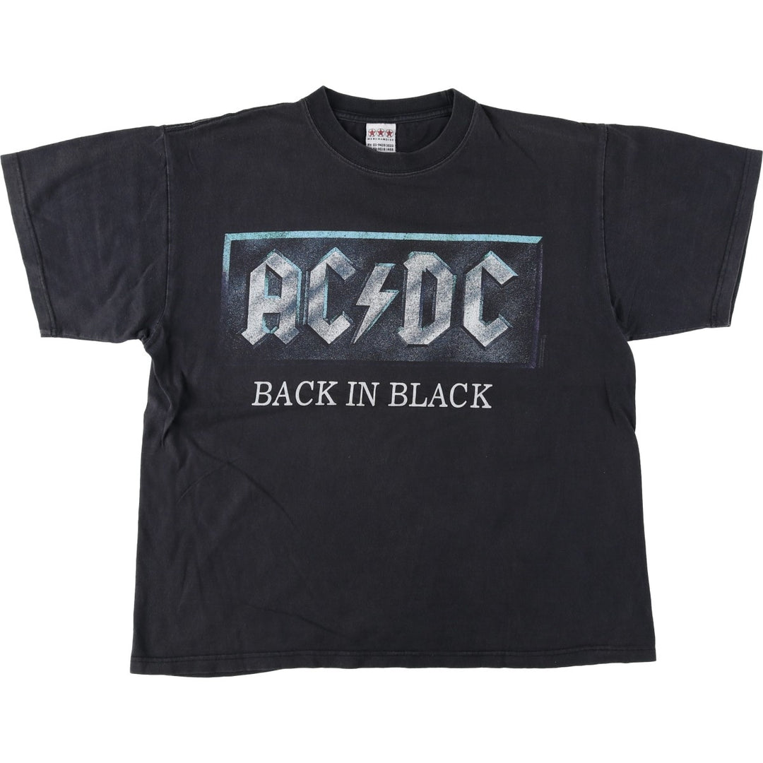 00's TSP MERCHANDISE AC cotton black type Vintage Second Hand