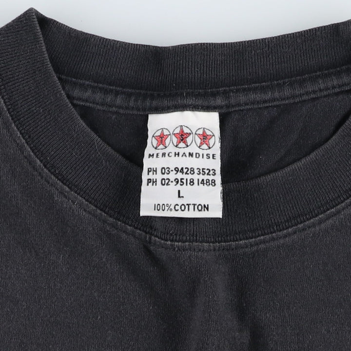 00's TSP MERCHANDISE AC cotton black type Vintage Second Hand