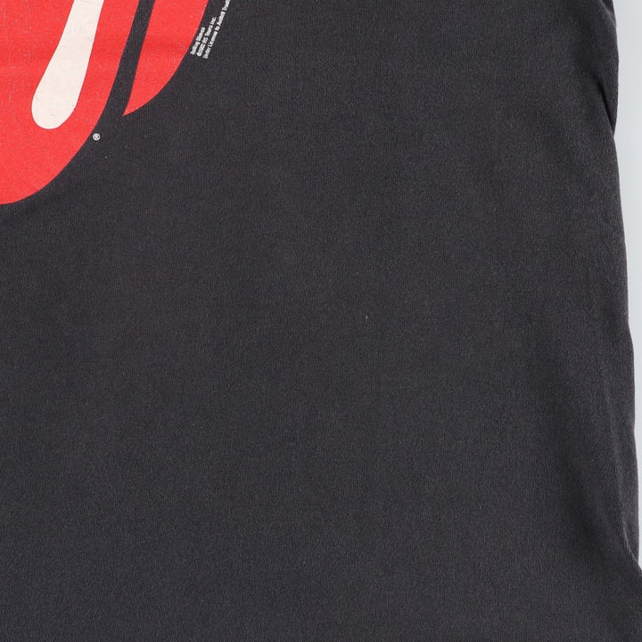 2000'S Anvil The Rolling Stones Band T-shirt (Men's size M) cotton black type Vintage Second Hand