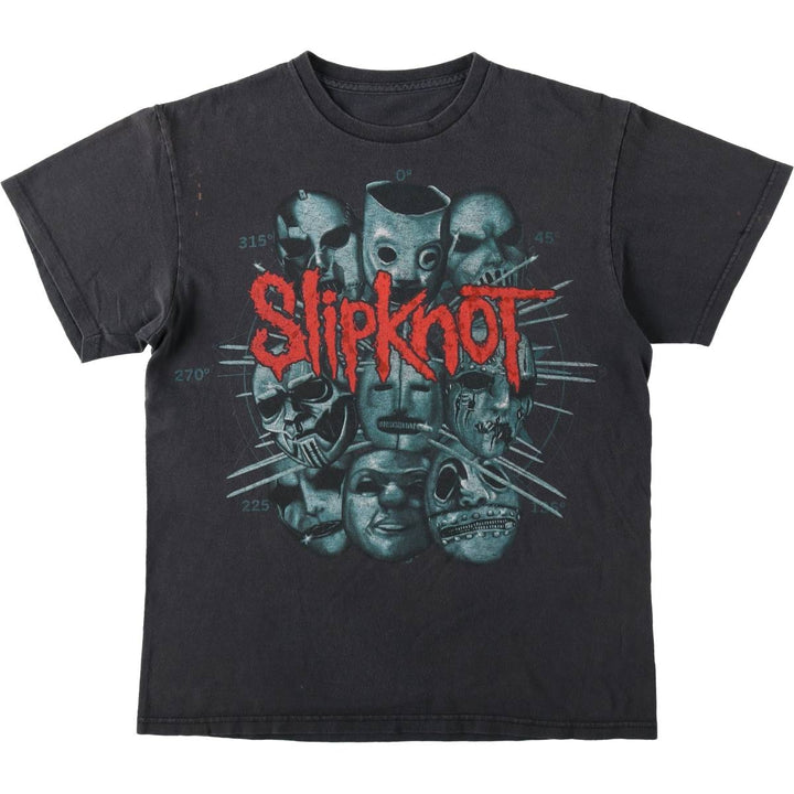 Slipknot Band T-shirt, Band T, Men's S size unclear black type Vintage Second Hand