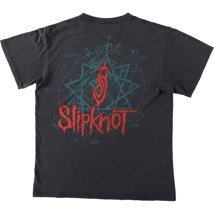 Slipknot Band T-shirt, Band T, Men's S size unclear black type Vintage Second Hand