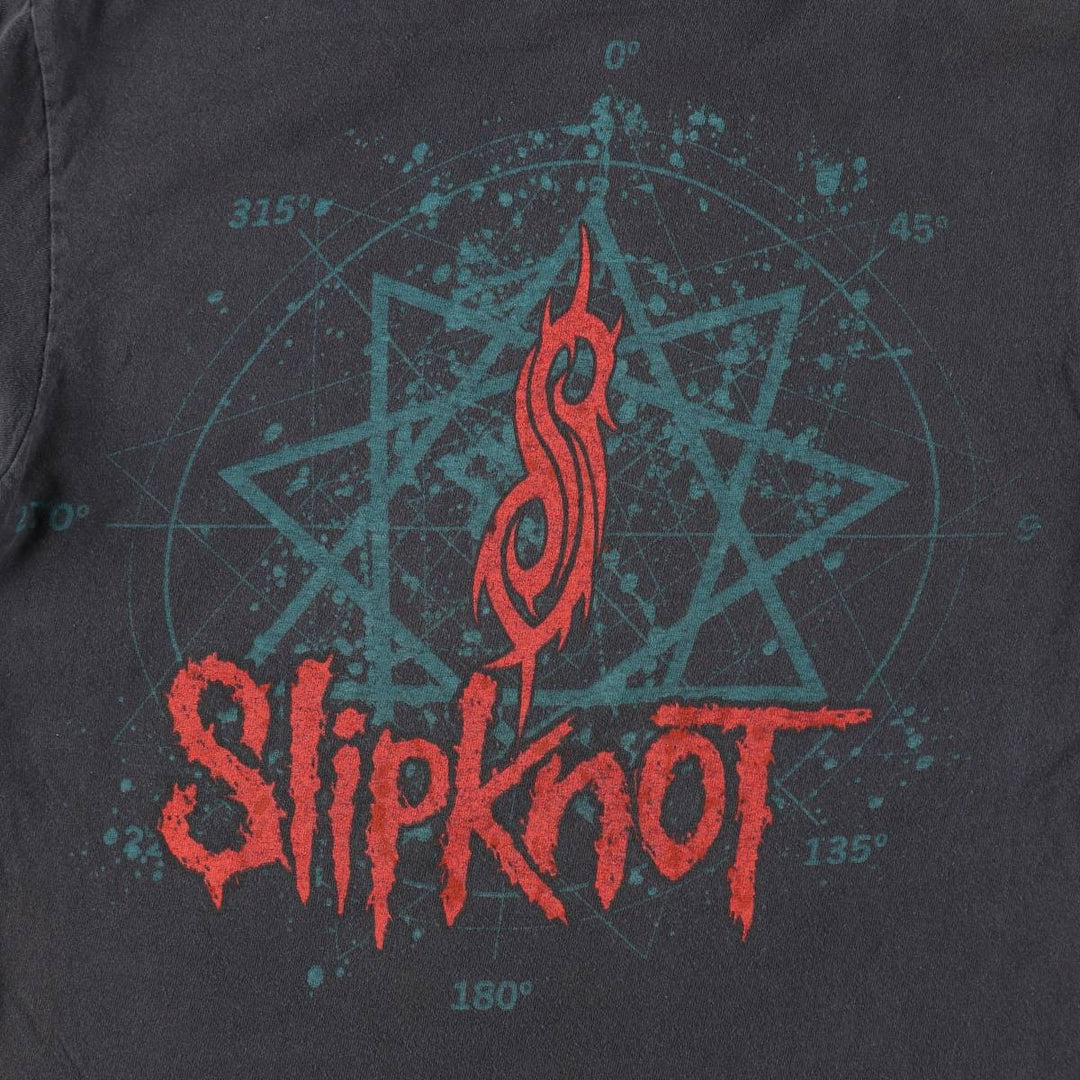 Slipknot Band T-shirt, Band T, Men's S size unclear black type Vintage Second Hand