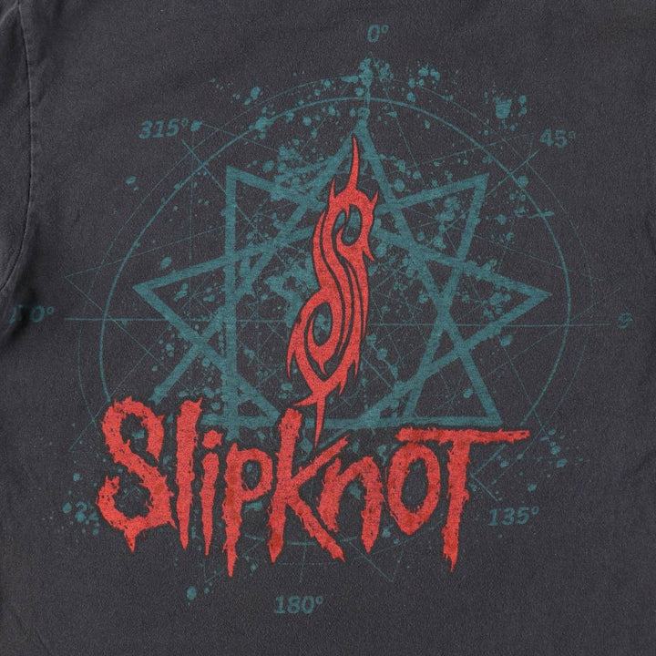 Slipknot Band T-shirt, Band T, Men's S size unclear black type Vintage Second Hand