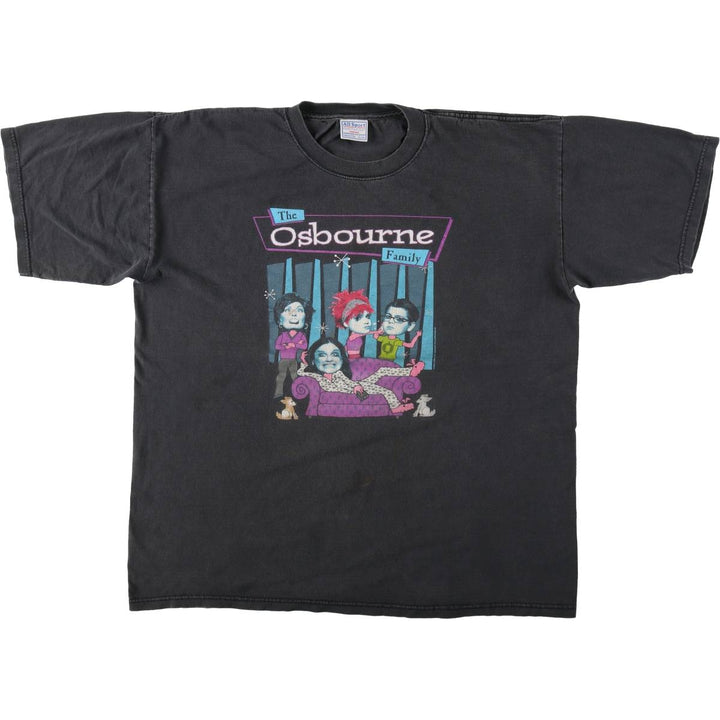 2000'S ALL SPORT Ozzy Osbourne Band T-shirt (Men's XL equivalent) cotton black type Vintage Second Hand