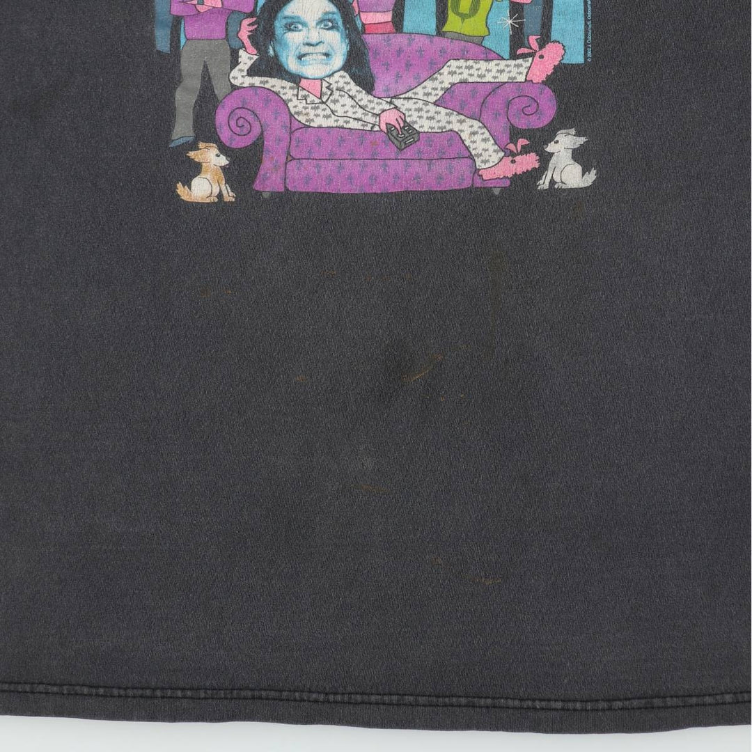 2000'S ALL SPORT Ozzy Osbourne Band T-shirt (Men's XL equivalent) cotton black type Vintage Second Hand