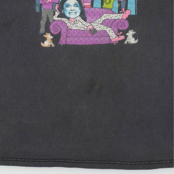 2000'S ALL SPORT Ozzy Osbourne Band T-shirt (Men's XL equivalent) cotton black type Vintage Second Hand
