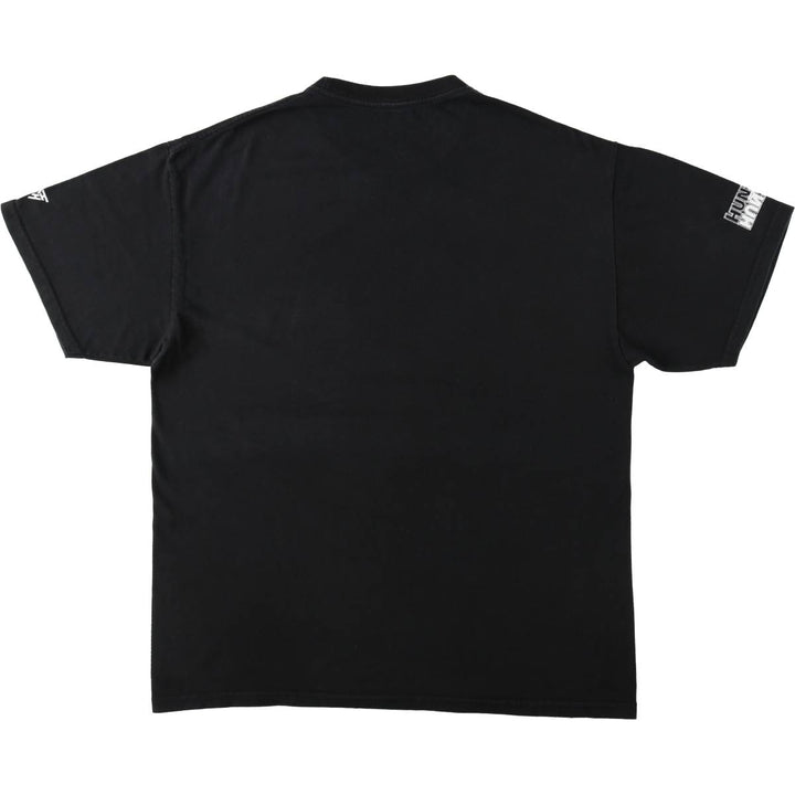 HUNTERxHUNTER Character Print T-Shirt (Men's Size L) unclear black type Vintage Second Hand