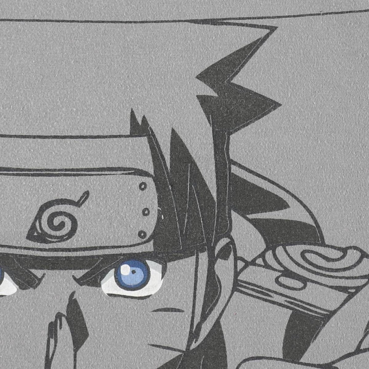 2000'S Naruto Shippuden Uzumaki Naruto Anime Character Print T-Shirt, Men's Size XS (approx.) unclear gray type Vintage Second Hand