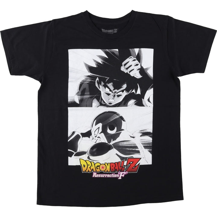DRAGONBALL Z Dragon Ball Z Anime Character Print T-Shirt, Men's Size Small cotton black type Vintage Second Hand