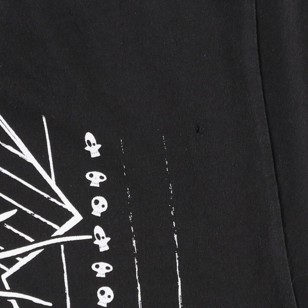 THE NIGHTMARE BEFORE CHRISTMAS Character Print T-Shirt (Men's XL equivalent) unclear black type Vintage Second Hand