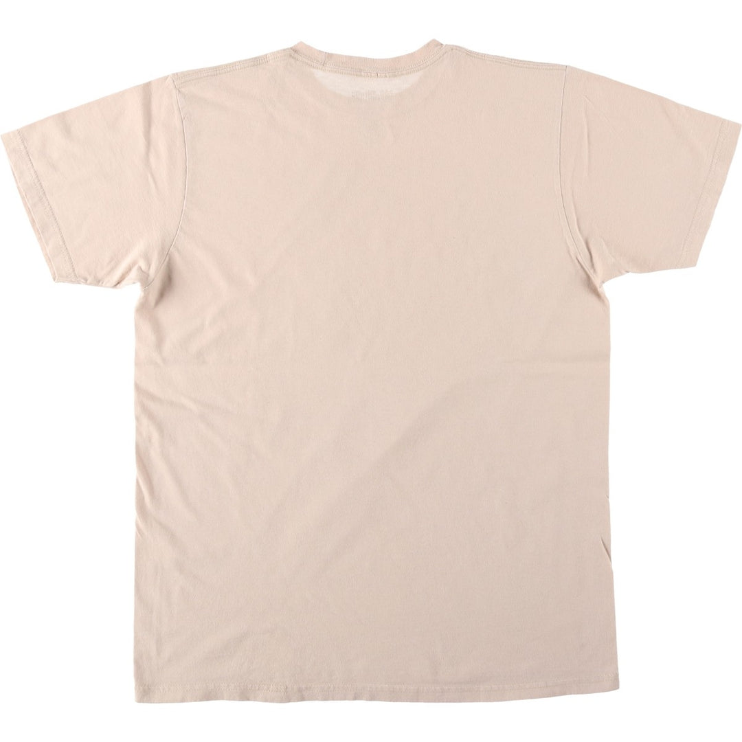 YU-GI-OH Anime Character Print T-Shirt (Men's Size L) cotton Beige type Vintage Second Hand