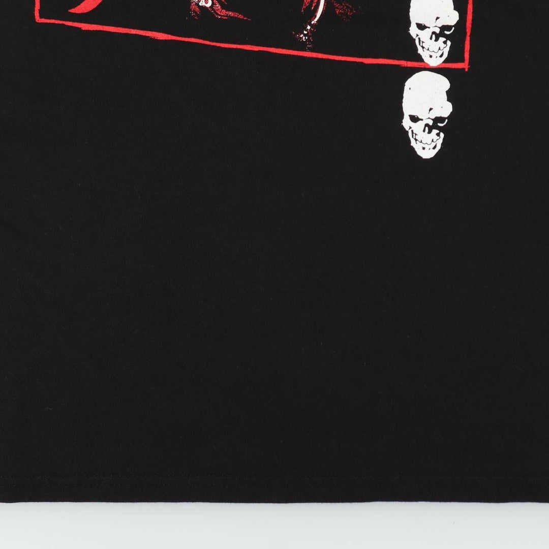 Death Note Ryuk Anime Character Print T-Shirt, Men's XL cotton black type Vintage Second Hand