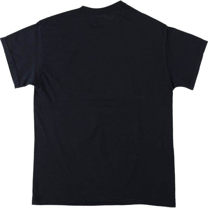 00'S NARUTO SHIPPUDEN Naruto Shippuden Uchiha Itachi Anime Character Print T-Shirt Men's M size cotton black type Vintage Second Hand