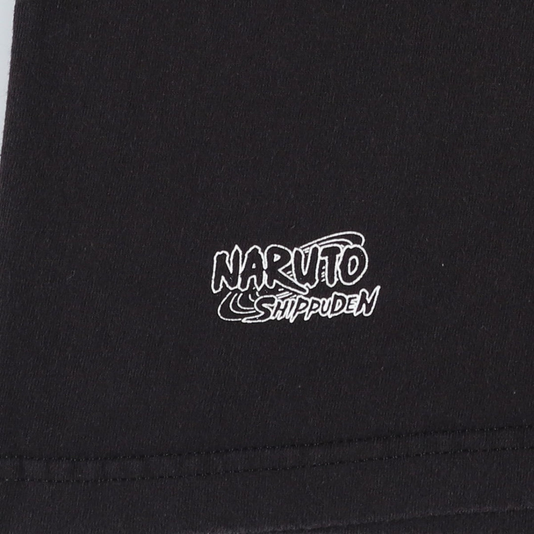 2000'S Primitive Naruto Shippuden Anime Character Print T-Shirt, Men's Size M (approx.) cotton black type Vintage Second Hand