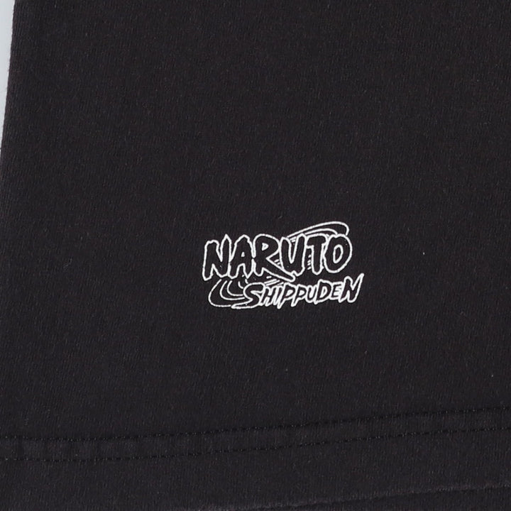 2000'S Primitive Naruto Shippuden Anime Character Print T-Shirt, Men's Size M (approx.) cotton black type Vintage Second Hand