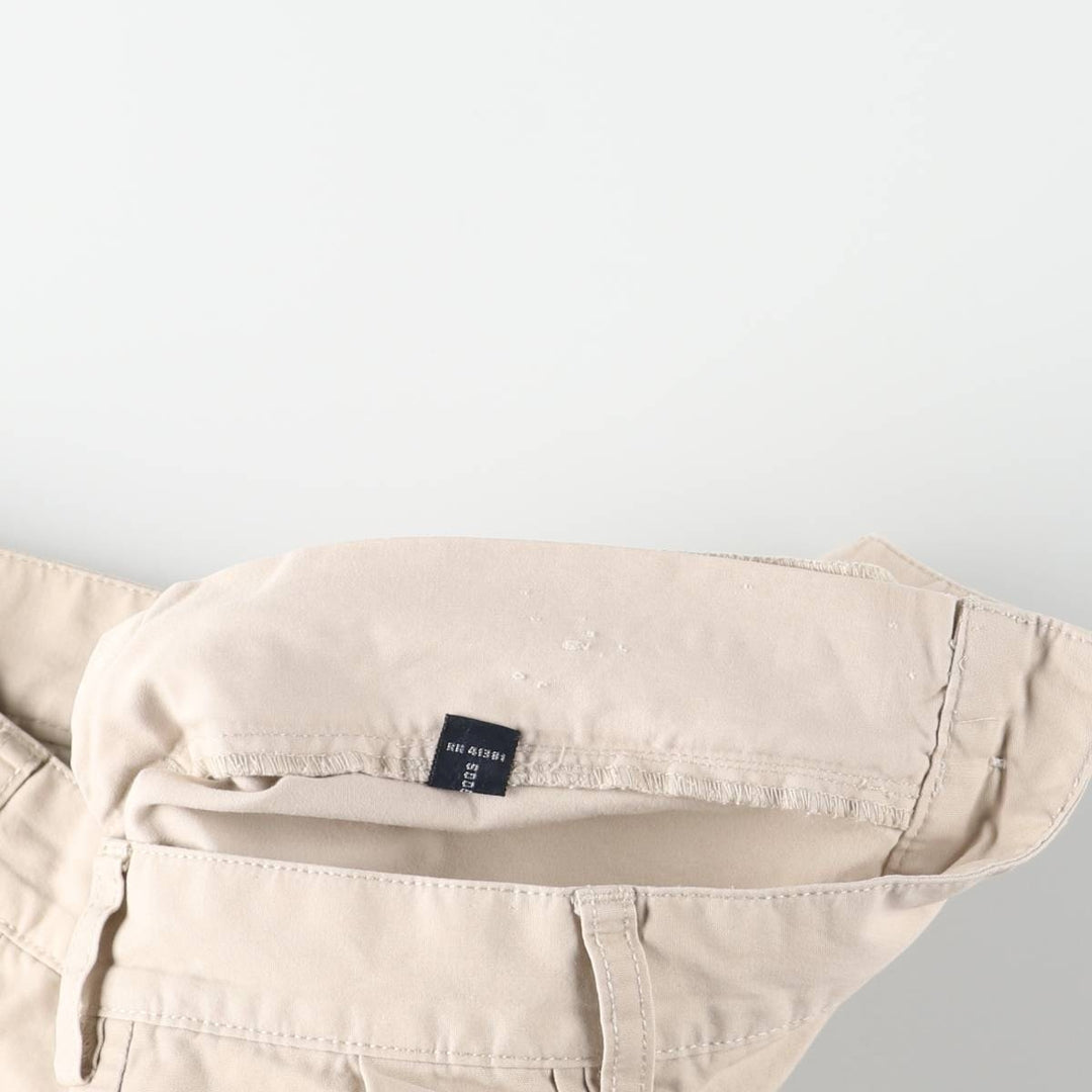 Ralph Lauren POLO by Ralph Lauren HAMMOND PANT, two-pleat chino pants, men's, W32 equivalent cotton Beige type Vintage Second Hand