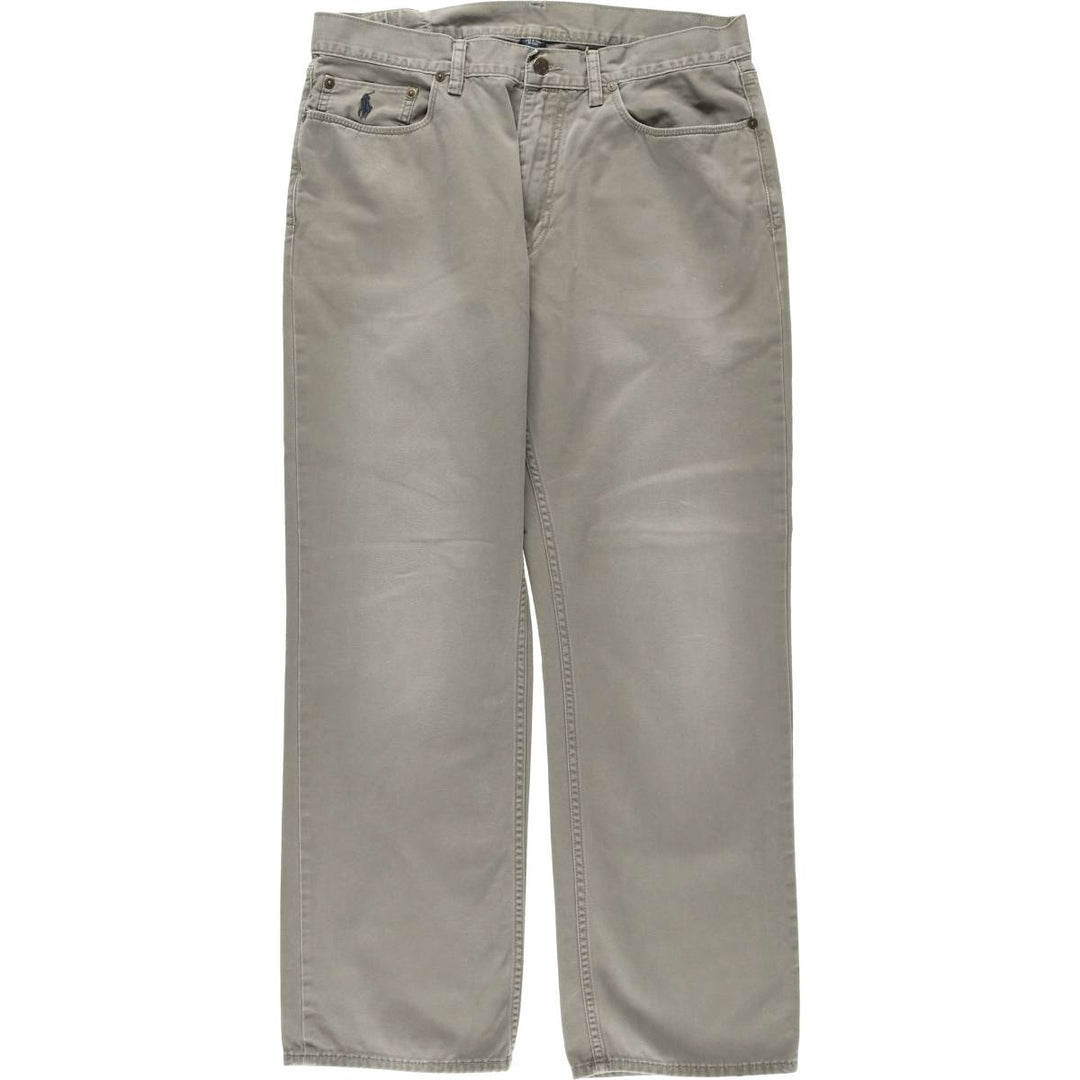 Ralph Lauren POLO RALPH LAUREN Chino Pants Men's W35 equivalent cotton Khaki type sage green Vintage Second Hand