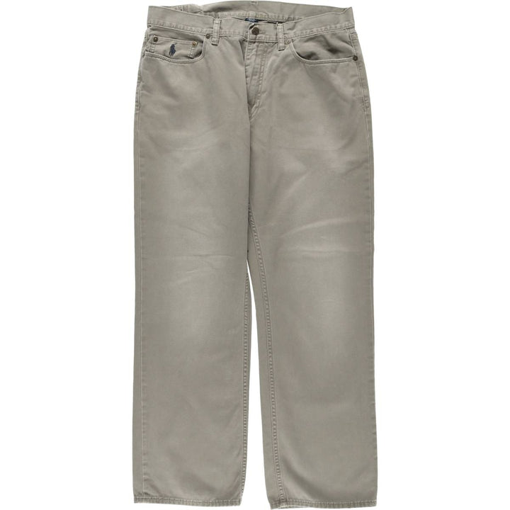Ralph Lauren POLO RALPH LAUREN Chino Pants Men's W35 equivalent cotton Khaki type sage green Vintage Second Hand