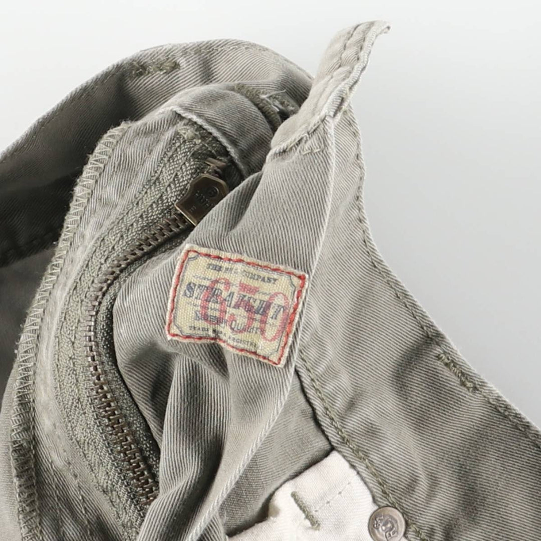 Ralph Lauren POLO RALPH LAUREN Chino Pants Men's W35 equivalent cotton Khaki type sage green Vintage Second Hand