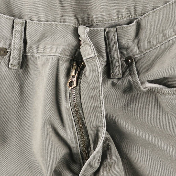 Ralph Lauren POLO RALPH LAUREN Chino Pants Men's W35 equivalent cotton Khaki type sage green Vintage Second Hand