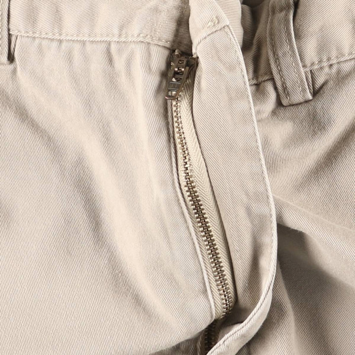 Ralph Lauren POLO by Ralph Lauren PROSPECT PANT Chino pants for men, equivalent to w35 cotton beige type brown Vintage Second Hand