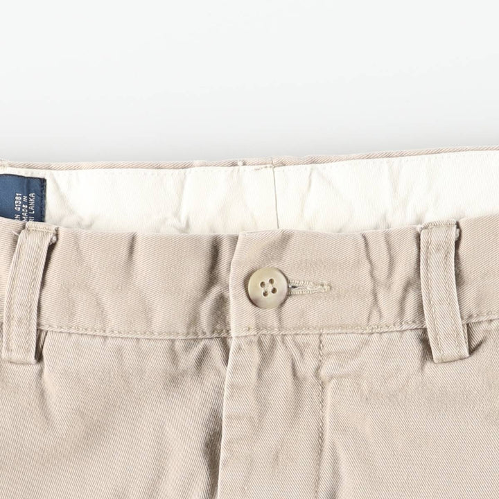 Ralph Lauren POLO by Ralph Lauren PROSPECT PANT Chino pants for men, equivalent to w35 cotton beige type brown Vintage Second Hand